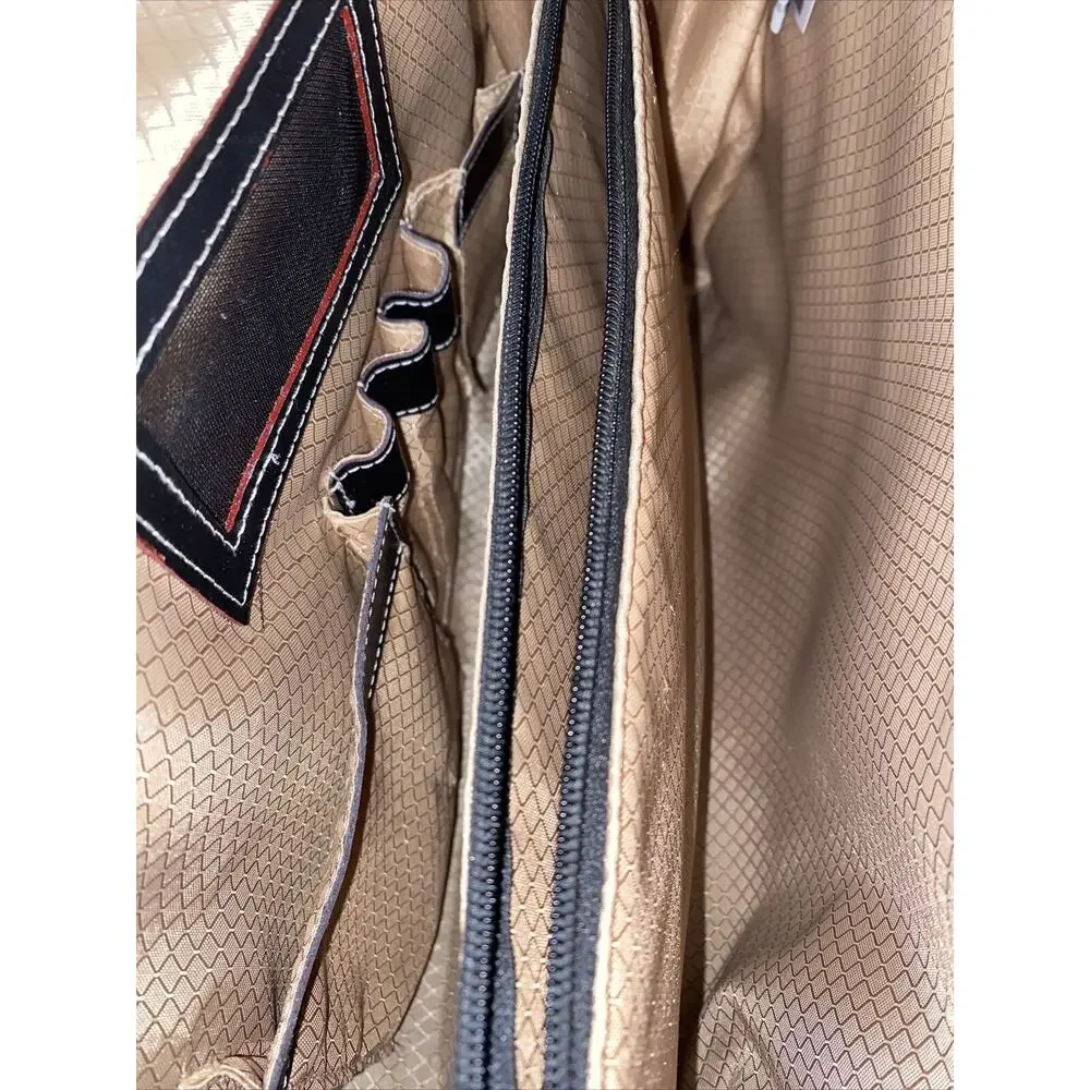 VTG McKLEIN Luxury Leather Attaché Soft Case Briefcase Laptop Bag Thailand Black